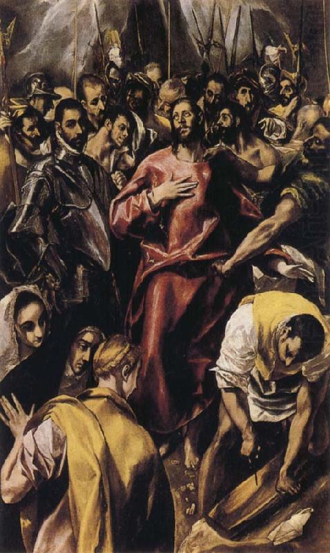 The Despoiling of Christ, El Greco